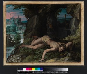 Die Versuchung des heiligen Benedikt, ca. 1587