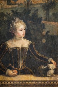 Porträt einer Adligen (Detail)