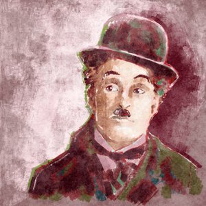 Porträt des Schauspielers und Regisseurs Charlie Chaplin (Illustration) von Alessandro Lonati