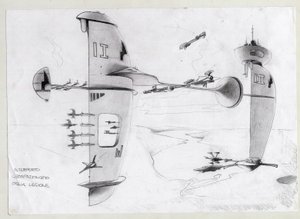 Science-Fiction-Illustration: Raumstation im Universum mit Schiffen.