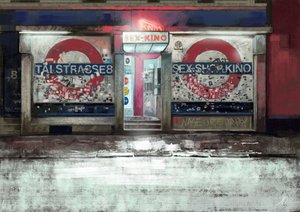 Sex Kino in St. Pauli Hamburg, 2023 (Illustration)
