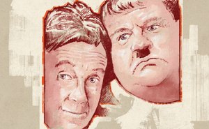 Stan Laurel und Oliver Hardy (Illustration)