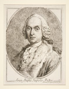 Porträt von G.B. Tiepolo