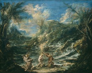 Die Taufe Christi, ca. 1740