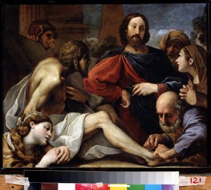 Die Auferweckung des Lazarus von Alessandro Tiarini