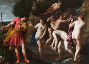 Diana und Actaeon von Alessandro Turchi