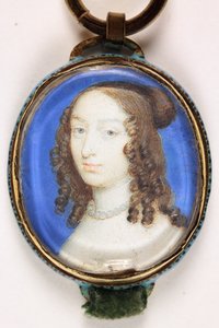 Eine Dame mit Perlenkette von Alexander (attr. to) Cooper
