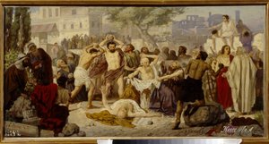 Die Steinigung der Richter von Alexander Alexeyevich Kiselev