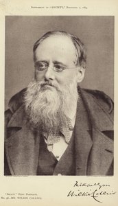 Porträt von Wilkie Collins von Alexander Bassano