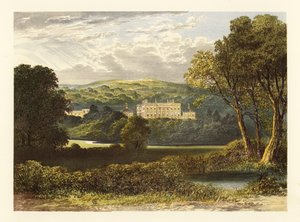 Denton Hall, Yorkshire, England von Alexander Francis (after) Lydon
