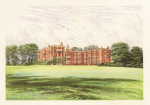 Temple Newsam, Yorkshire, England, 1880 (Gravur)
