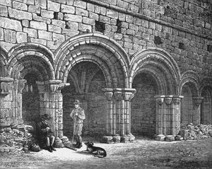 Kapitelhaus, Kirkstall Abbey, um 1880, 1897