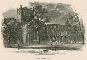 Jedburgh Abbey, von Nordosten von Alexander Francis Lydon