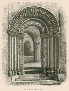 Jedburgh Abbey, Neues Südportal von Alexander Francis Lydon