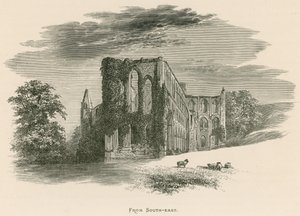 Rievaulx Abbey, von Südosten von Alexander Francis Lydon