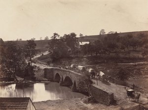 Antietam-Brücke, auf der Sharpsburgh und Boonsboro Turnpike von Alexander Gardner