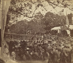 Große Armeebesichtigung, Washington, D.C. von Alexander Gardner