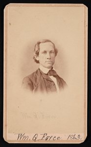 Porträt von William Quereau Force 1820-1880, Juni 1863