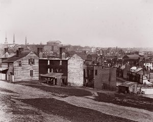 Richmond nach der Evakuierung, 1865