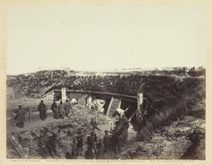 Die Kanzel, Fort Fisher, N.C., Januar 1865