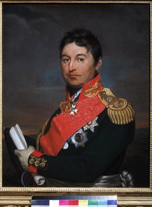 Porträt von General Alexander Dmitrijewitsch Balaschow