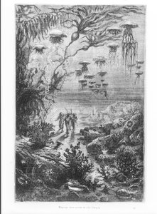 Dämmerung am Fluss, ca. 1890