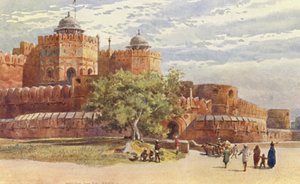 Agra Fort, außerhalb des Delhi-Tors