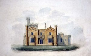 Entwurf für Lyndhurst House in Terry Town, New York