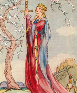 Königin Guinevere, Gemahlin von König Artus