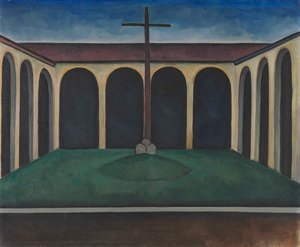 Kreuzgang I, 1913 von Alexander Kanoldt