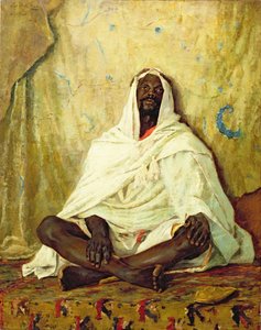 Sitzender Araber