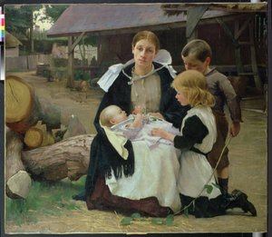 Das neue Baby, ca. 1886-88