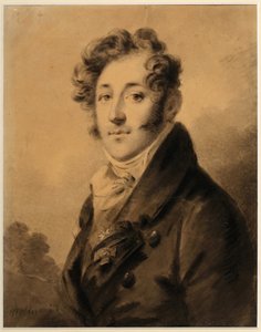 Porträt von Konstantin Jakowlewitsch Bulgakow (1782-1835) - Werk von Alexander Molinari (1772-1831)