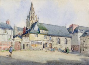 Caudebec-en-Caux von Alexander Nesbit Paterson