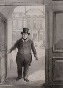 Eingangstor, British Museum, Holborn, London von Alexander O