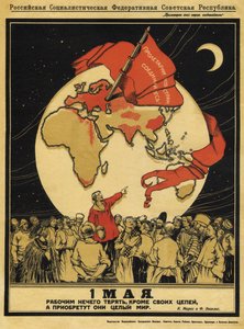 Der 1. Mai. Arbeiter haben nichts zu verlieren, aber sie haben die ganze Welt zu gewinnen