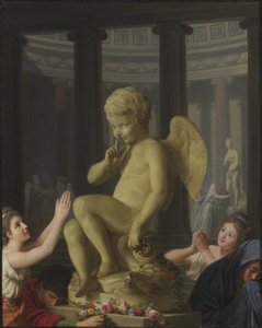 Amors Anbetung von Alexander Roslin