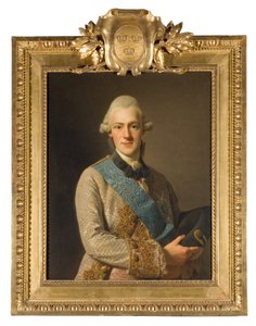 Herzog Fredrik Adolf, (1750-1803), Bruder von Gustav III., Prinz von Schweden von Alexander Roslin