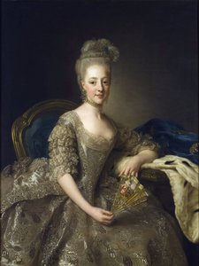 Porträt von Hedwig Elisabeth Charlotte von Holstein-Gottorp (1759-1818)