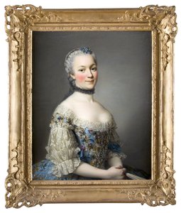 Porträt, Frau von Alexander Roslin