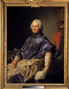 Porträt von Joseph Marie Terray (1715-1778) Abt von Molesmes, Minister von Alexander Roslin