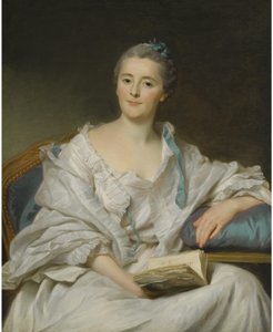 Porträt der Marquise de Marigny von Alexander Roslin