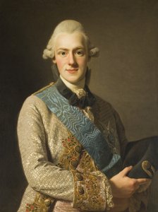 Herzog Fredrik Adolf, Bruder von Gustav III. von Alexander Roslin