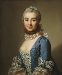 Unbekannte Dame, möglicherweise Madame Deshanges von Alexander Roslin