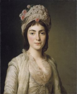 Zoie Ghika (gestorben ca. 1830), Prinzessin von Moldau und Walachei von Alexander Roslin