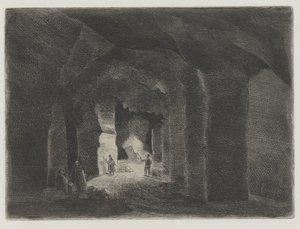 Unterirdisches Gangsystem im Sint Pietersberg in Maastricht von Alexander Schaepkens