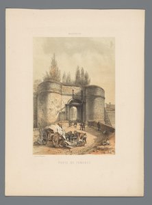 Tongersepoort in Maastricht von Alexander Schaepkens