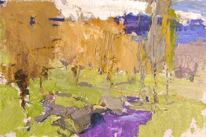 Goldene Herbstfarben