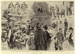 Die Osterferien, Wiedereröffnung des Alexandra Palace