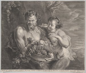 Satyr und Bacchantin, ca. 1650-1695